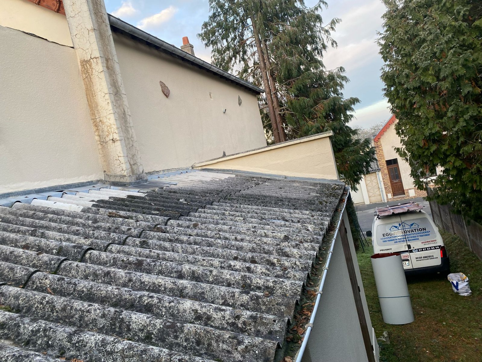 Toiture bac acier avant et après - Photo 3